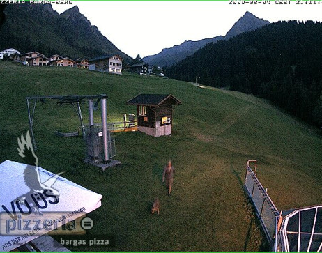 Gargellen: Blick auf den berg